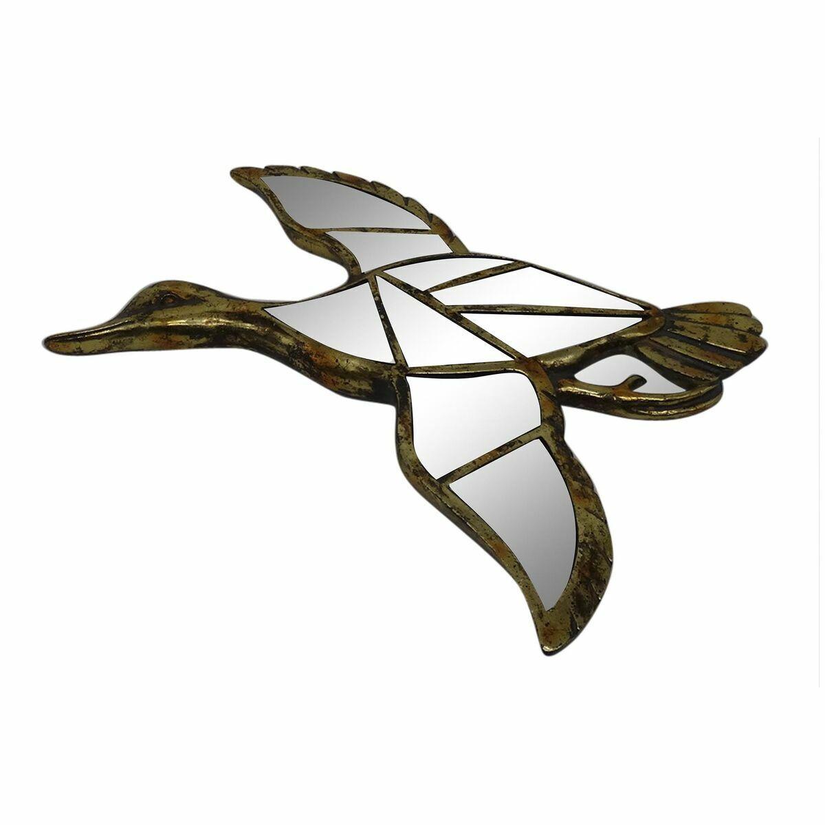8424002034214 - Wanddekoration 38 x 3 x 37 cm Gold Ente