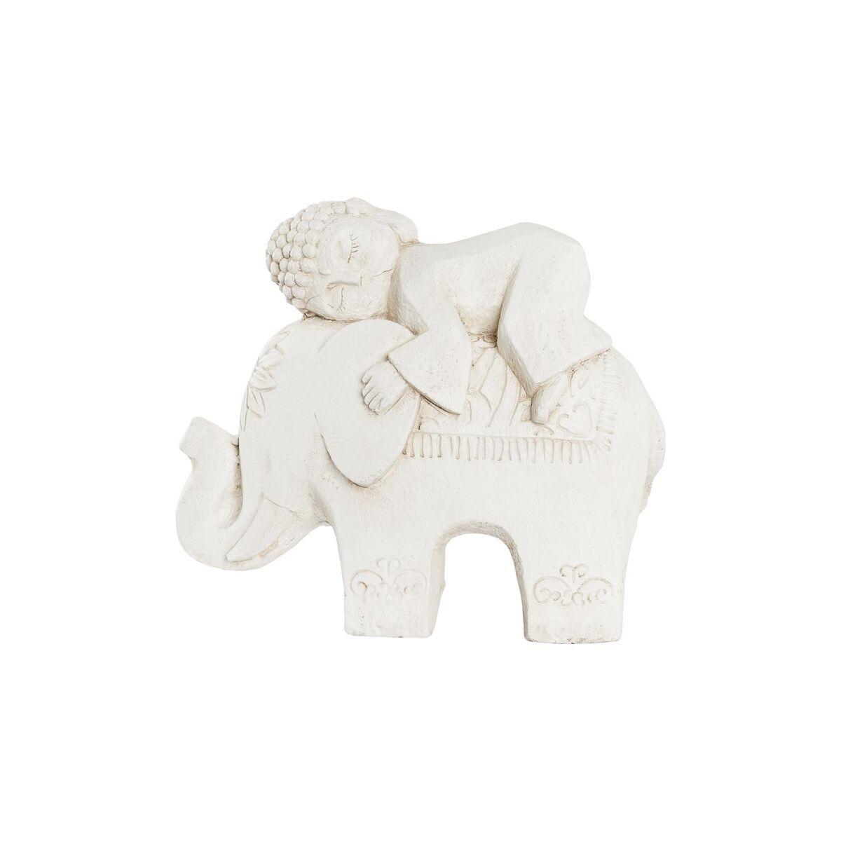 8424002032142 - Dkd Home Decor - Magnesischer Figur 44x22x40 Buddha Elefant im Alter von Magnesia Multicolor -Materialfamilie Buddha -Figuren Details