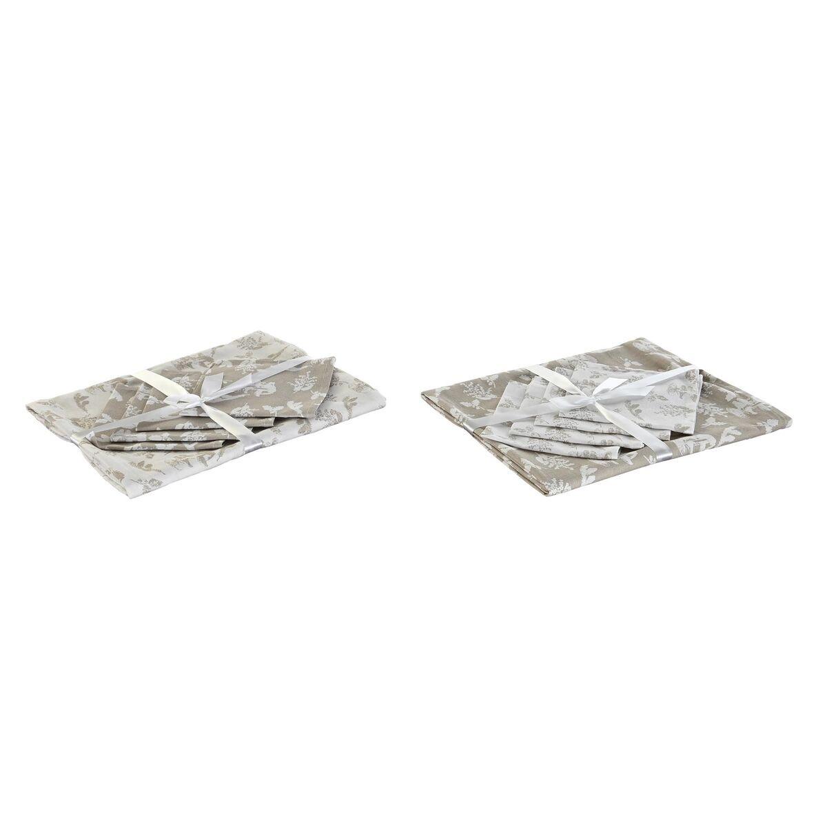 Nappe+et+serviettes+de+table+DKD+Home+Decor+150+x+150+x+0,5+cm