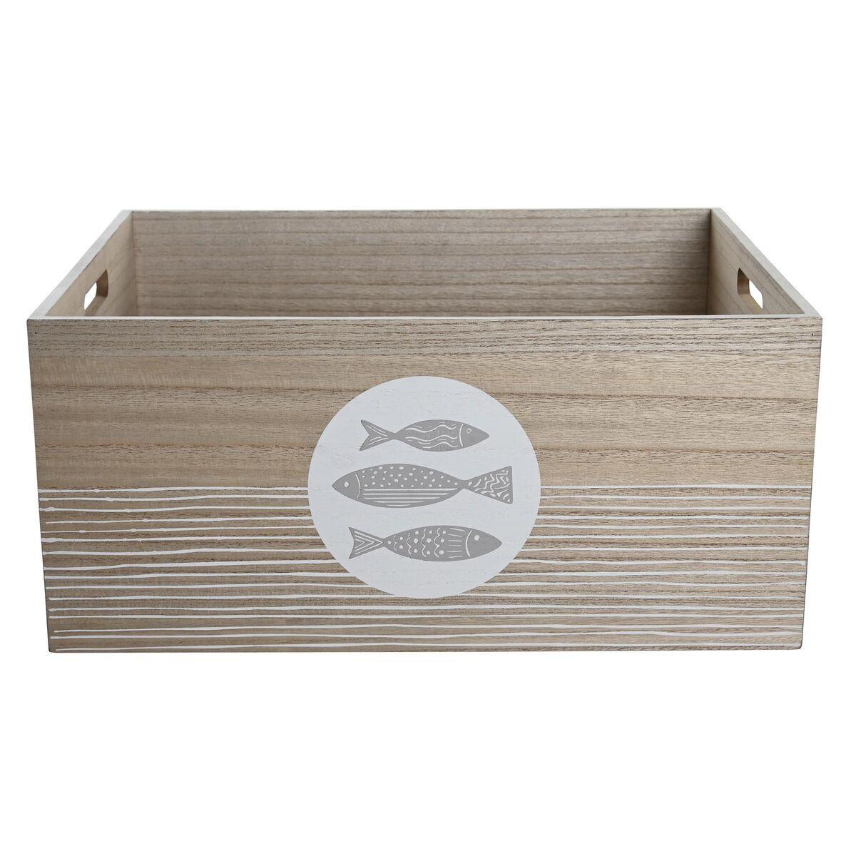 8424002038250 - Dekorative Box natürlich Holz MDF Spiralen Mediterraner 50 x 40 x 225 cm