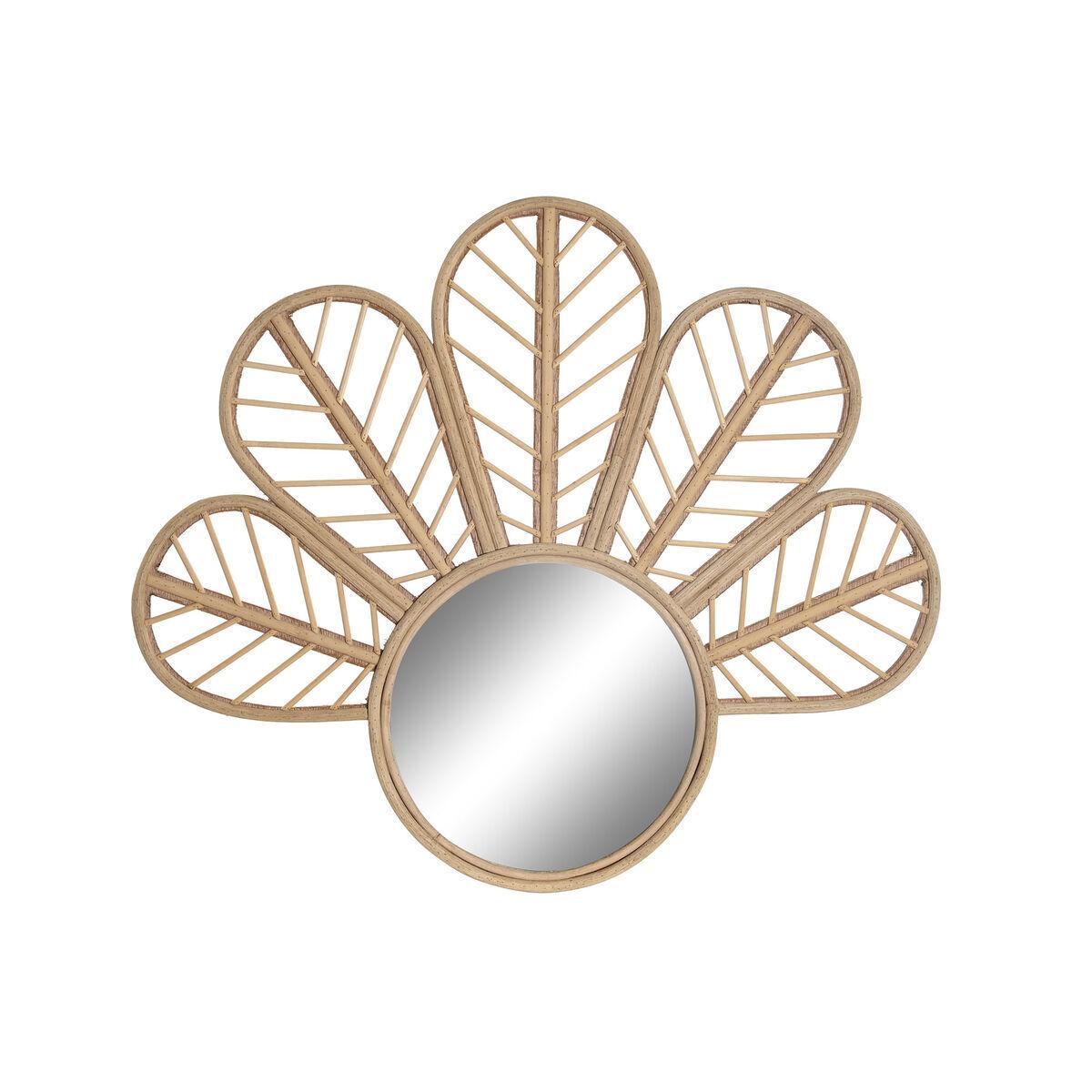 8424002060015 - Wandspiegel aus Rattanglas Fleur Tropical