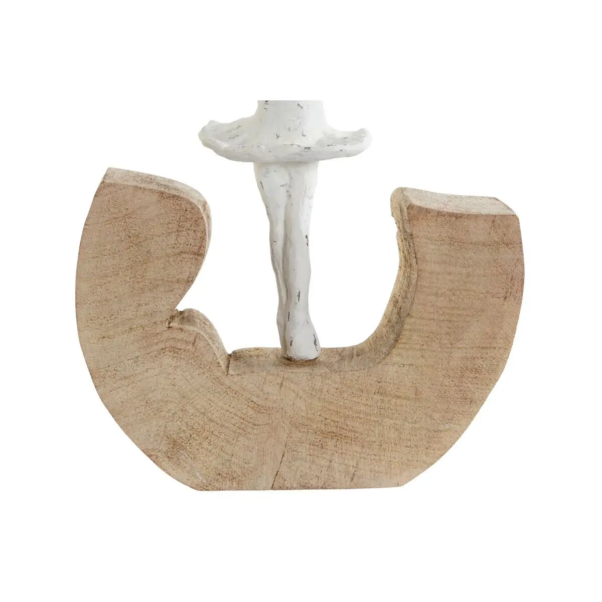 8424002075323 - Dekorative Figur White Braun Balletttänzer 17 x 6 x 24 cm (2 Einheiten)