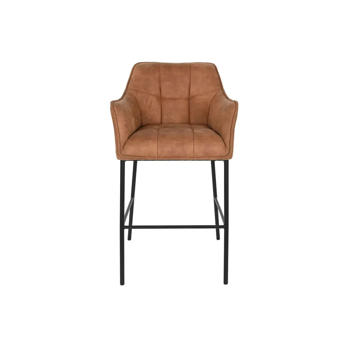 8424002078331 - Hocker Schwarz Camel Metall 59 x 60 x 107 cm