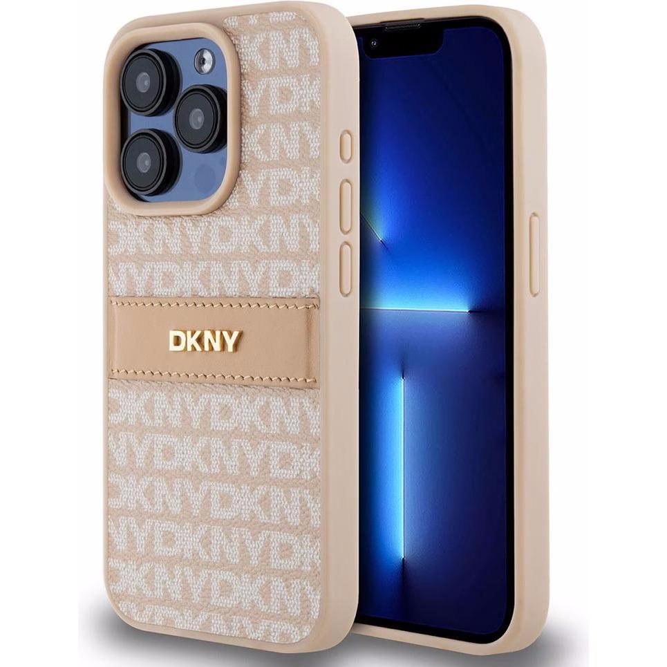 3666339260668 - Smartphone-Hülle aus Leder mit Streifen Dkny iPhone 14 Pro Max 67