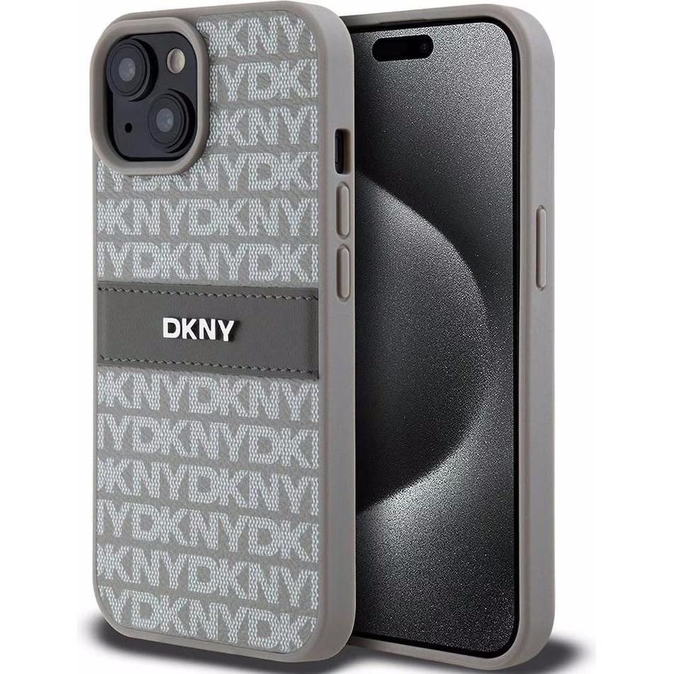 3666339260538 - Smartphone-Schutzhülle aus Leder Dkny iPhone 151413 61 Bezowy