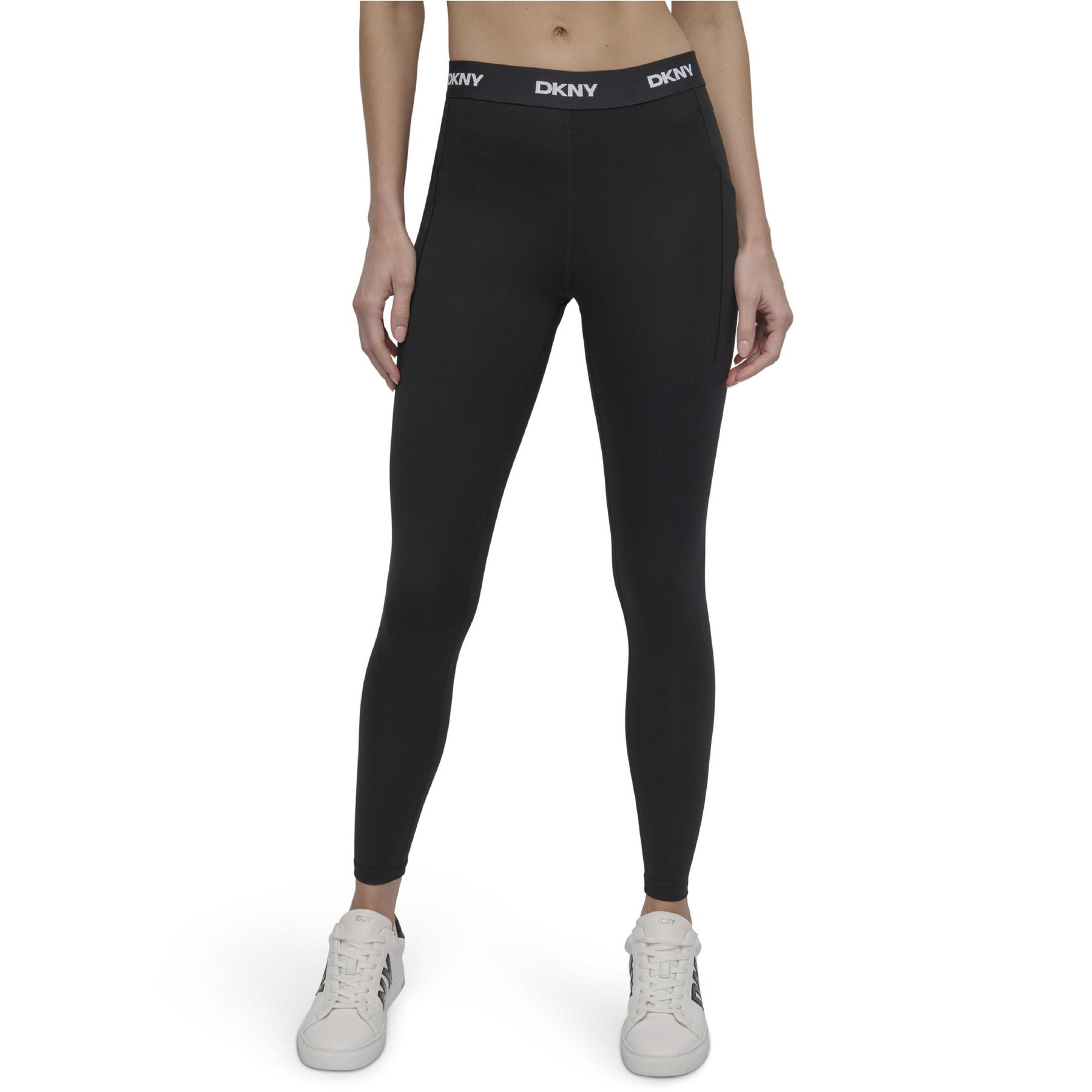 0732465899997 - Damen Elasthan Leggings Dkny Logo Balance