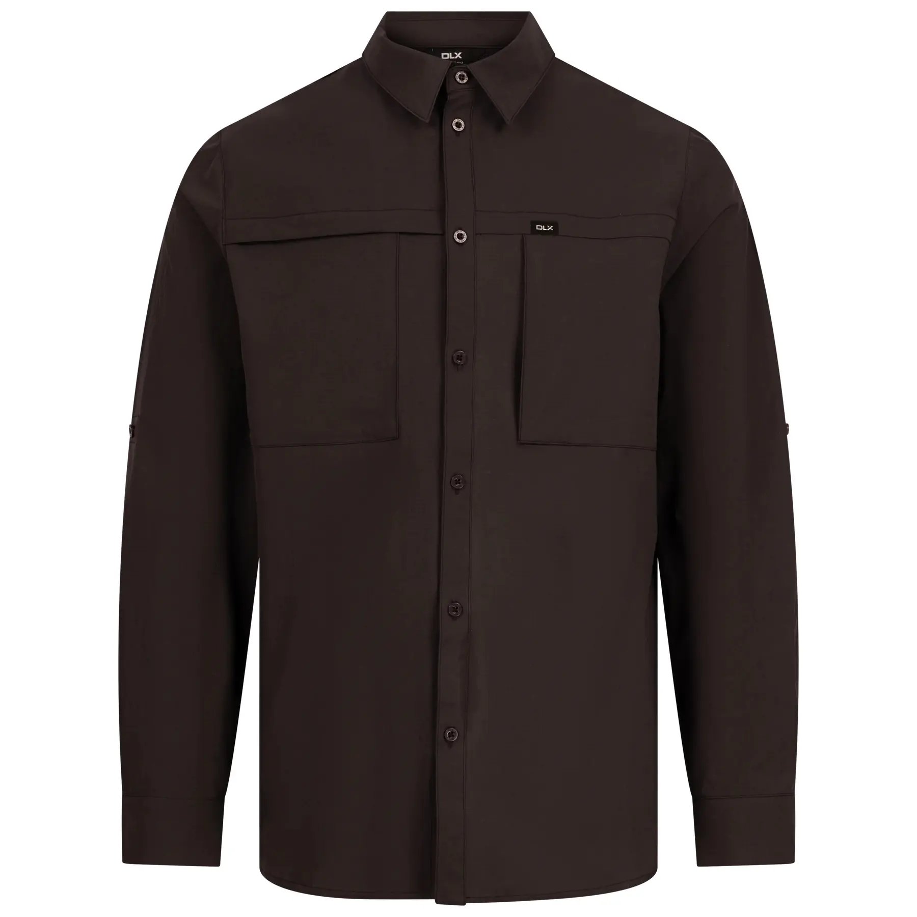 Dlx Men's Gris Long Sleeve Shirt Santiago