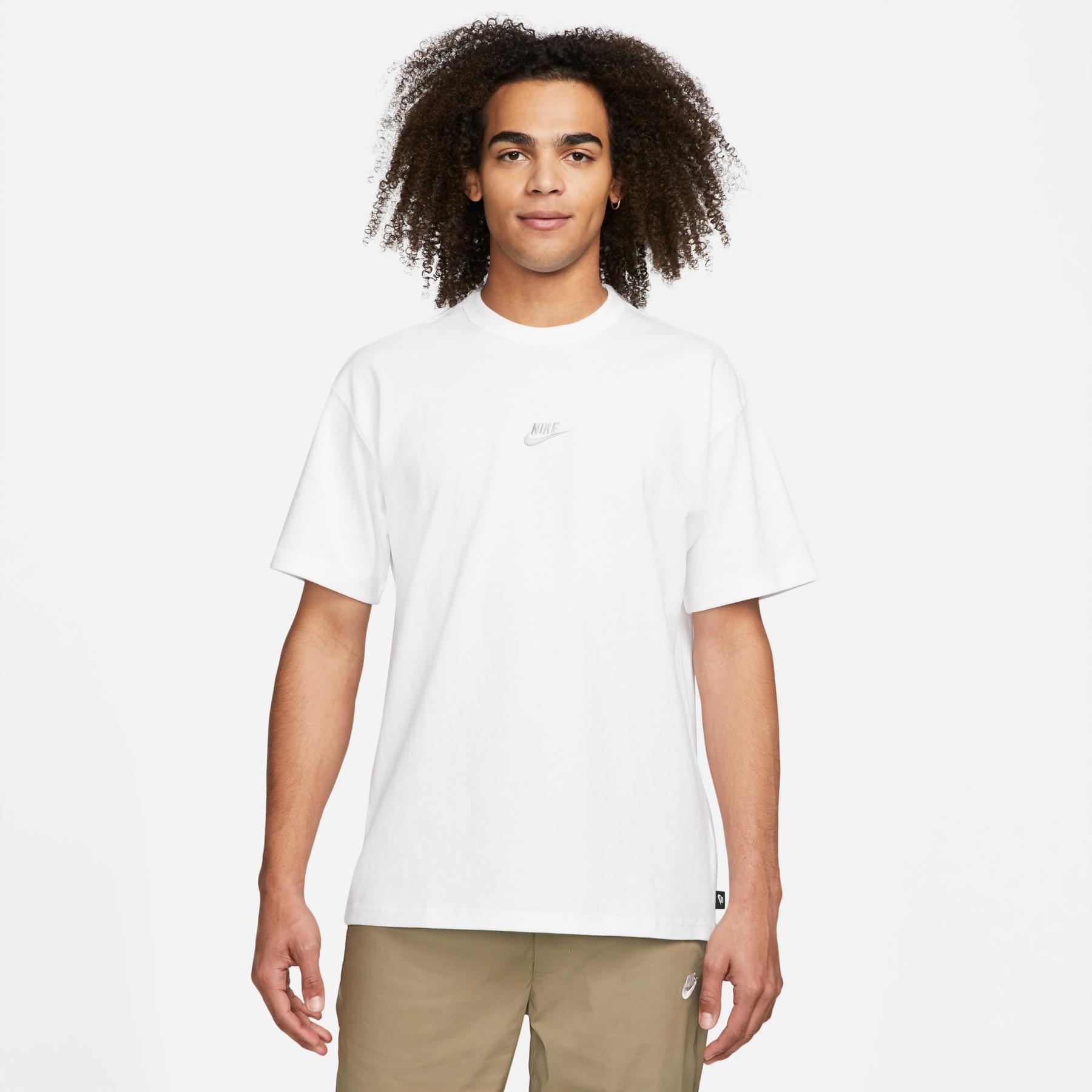 0195245973957 - - Premium Essentials - Schweres Oversize-T-Shirt in Weiß