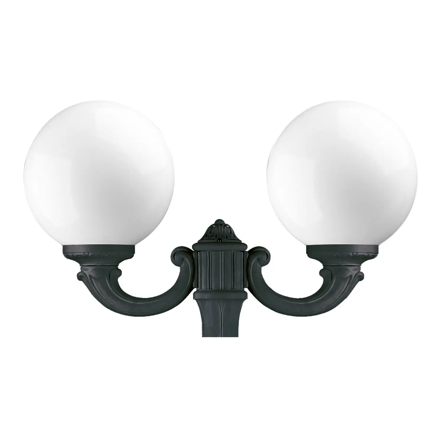 Luminaire für Mast 2 Arme Dopo lighting Indura Globo Ip55 E27