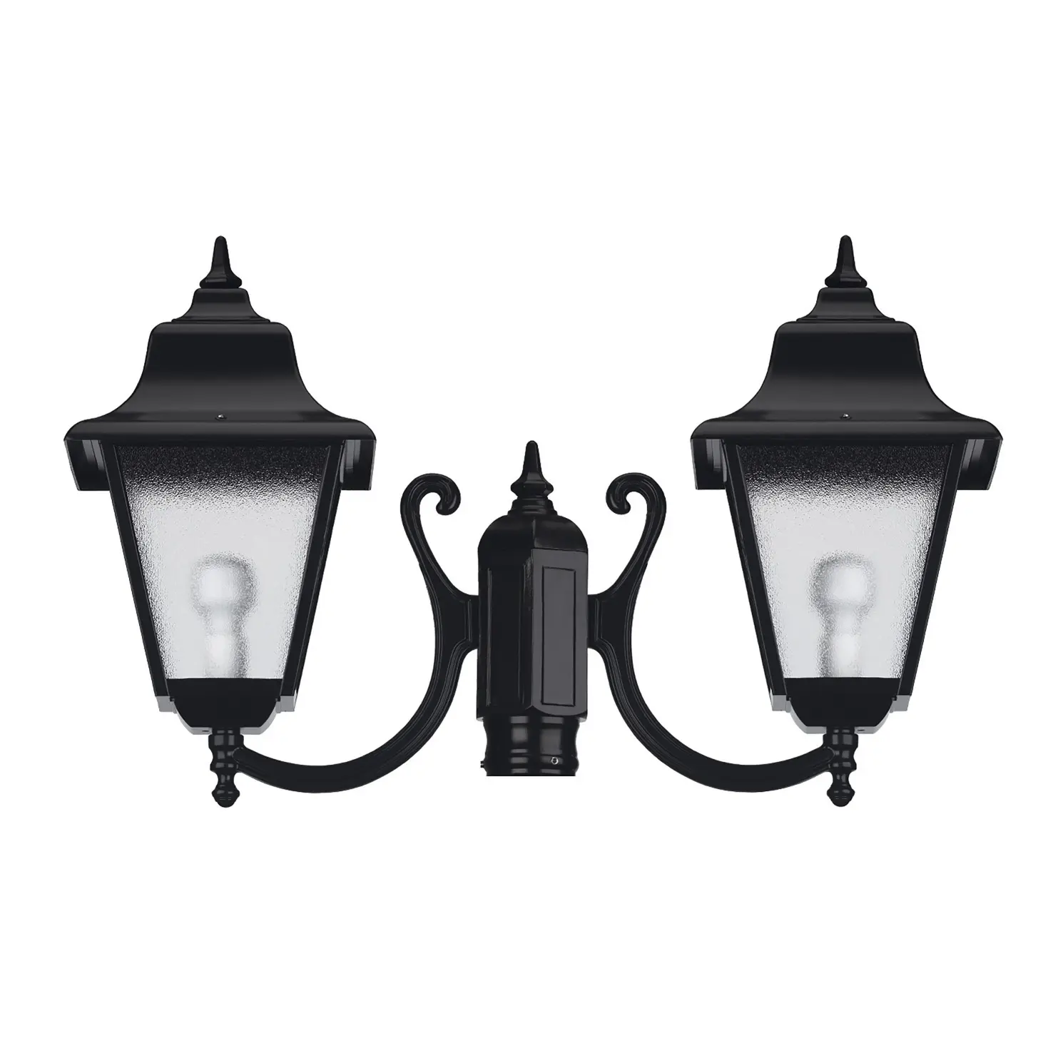Luminaire auf Mast mit 2 Armen Dopo lighting Rob Ip44 E27