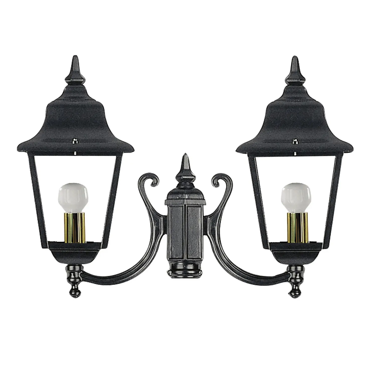 Luminaire auf Mast mit 2 Armen Dopo lighting Rob Ip44 E27