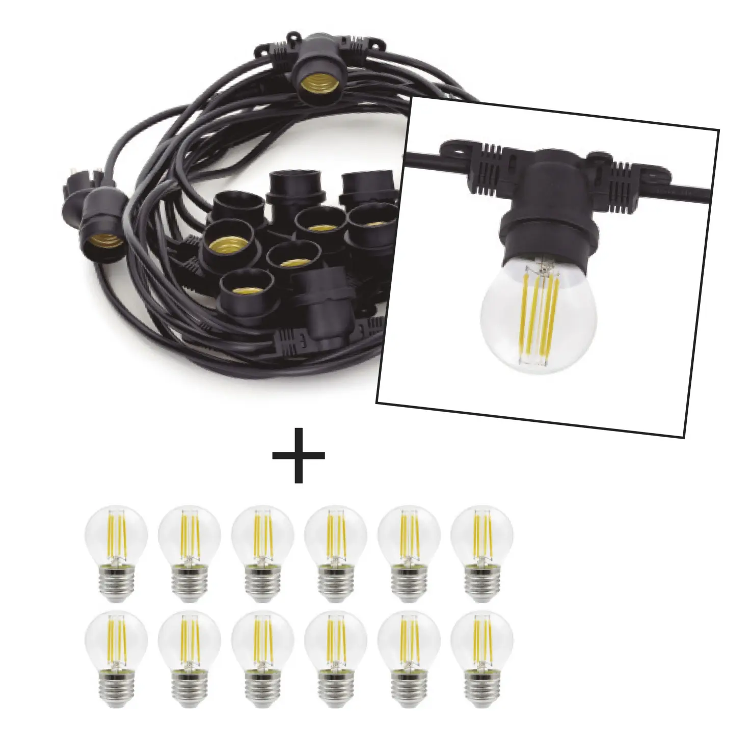 LED-Lichterkette Dopo lighting Portofino 470lm CRI80 3000K