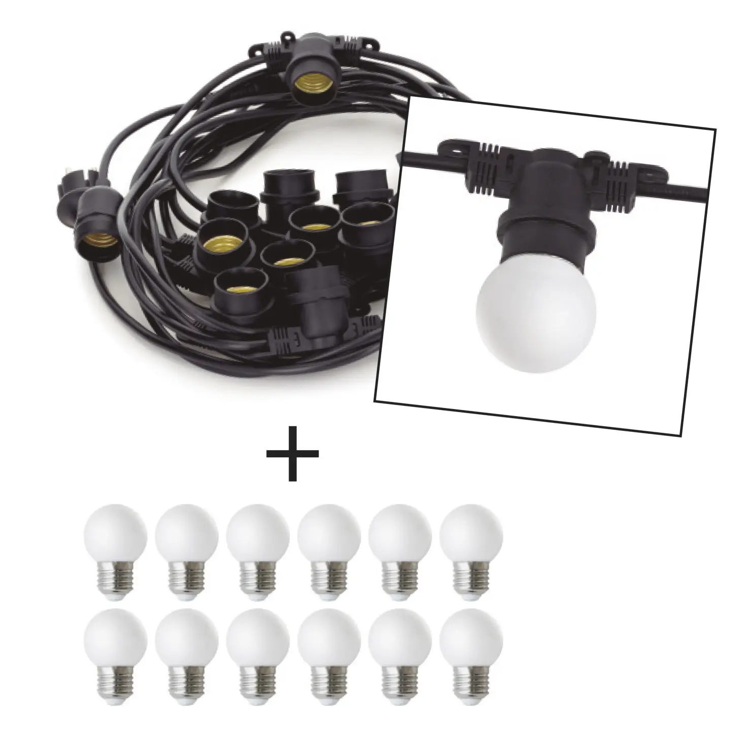 LED-Lichterkette Dopo lighting Portofino 330lm CRI80 3000K