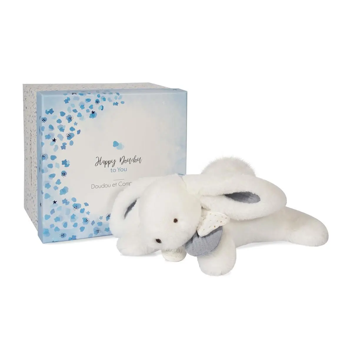 Pluche Doudou & compagnie Happy Glossy