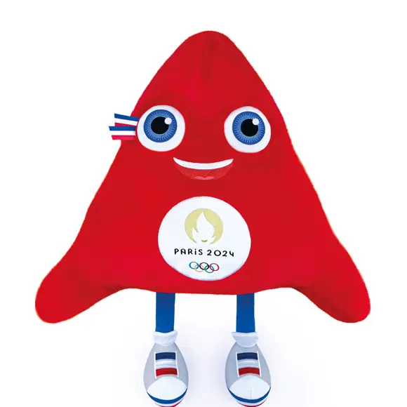 Officiële Olympische Spelen Parijs 2024 pluche mascotte 80 cm