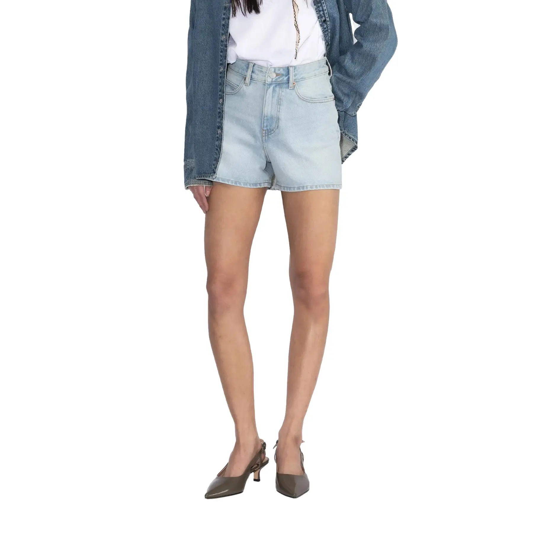 Short Délavé voor dames Dr. Denim Nora