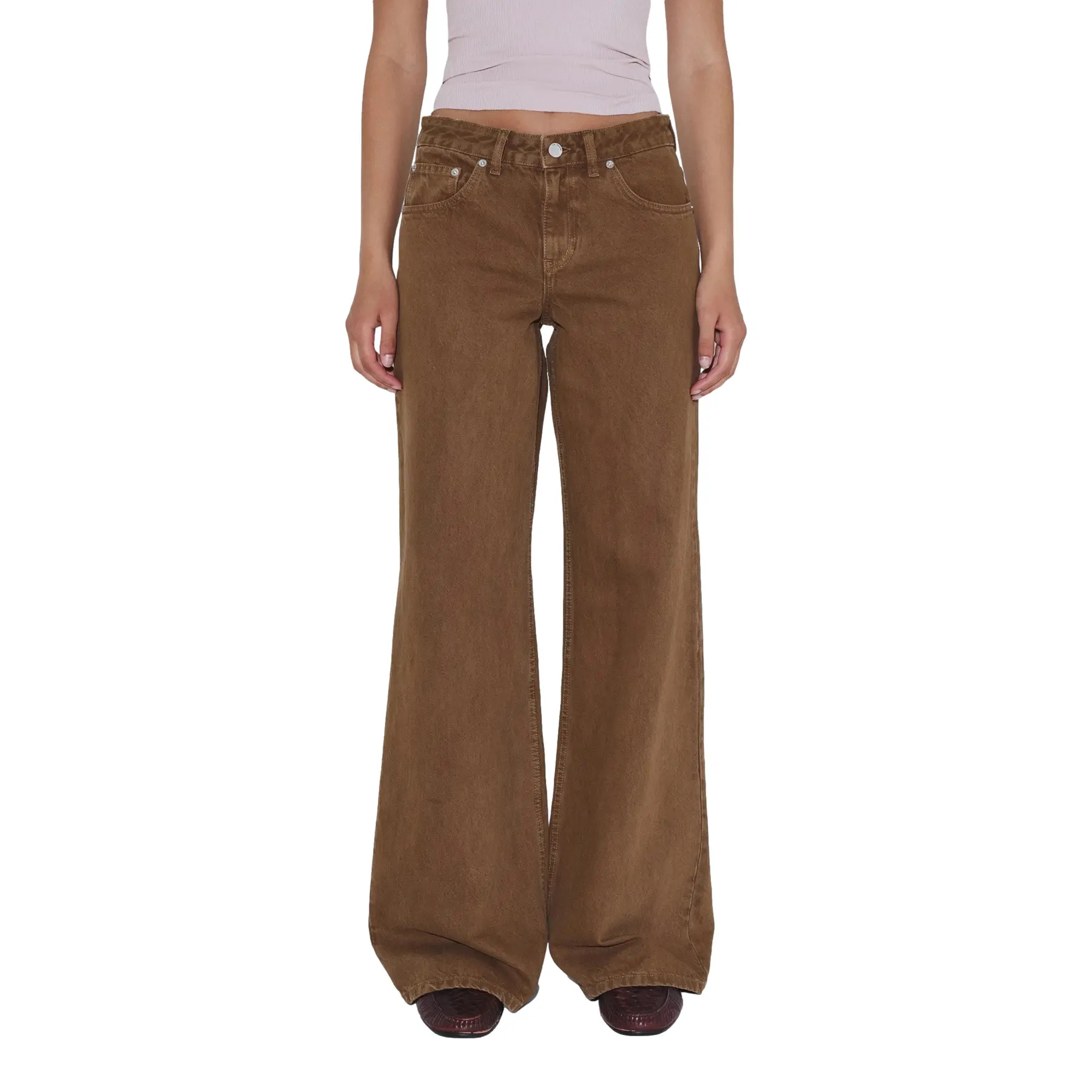 Jeans a gamba larga donna  Rhue