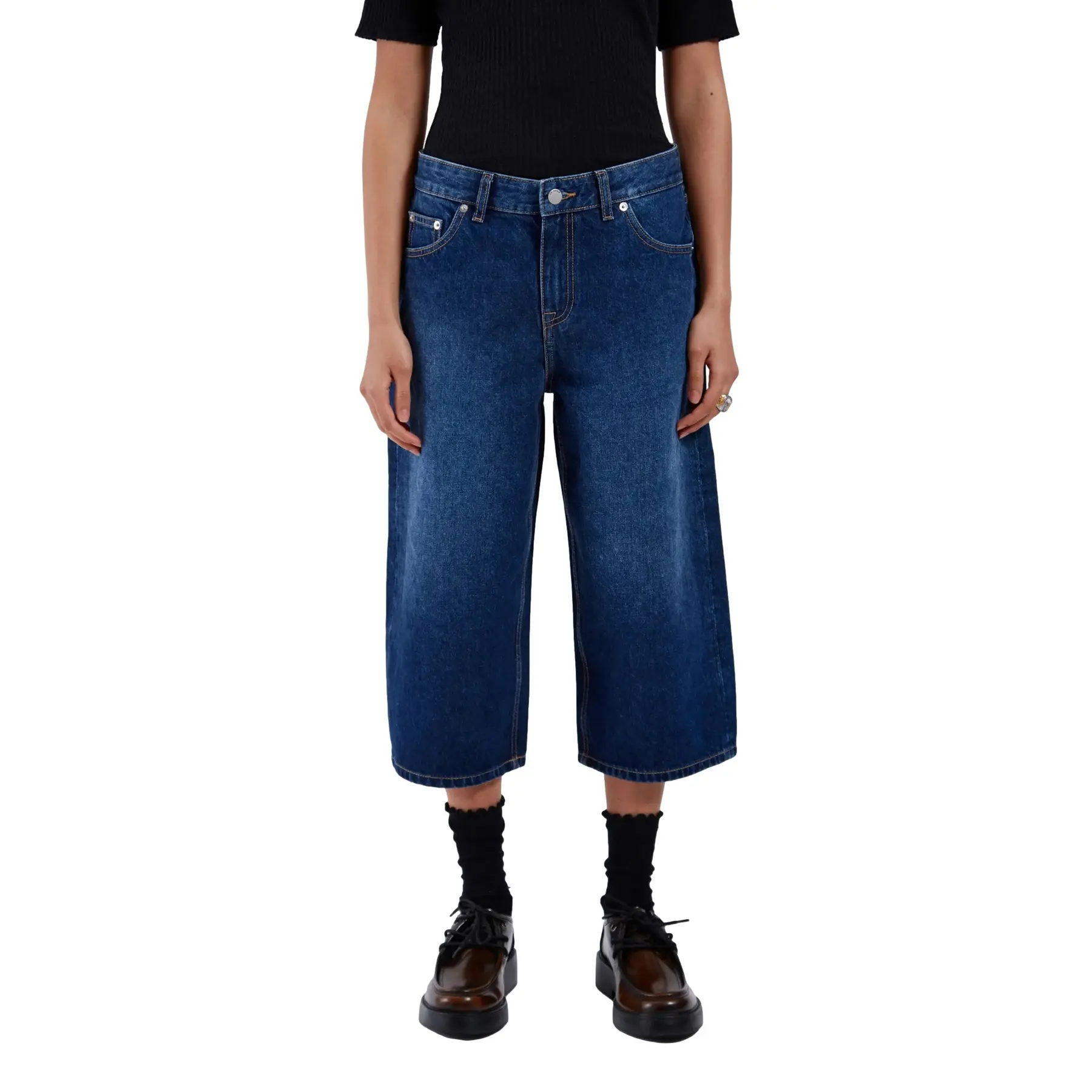 3/4 Wijde Pasvorm Jeans Dames Dr. Denim Dace