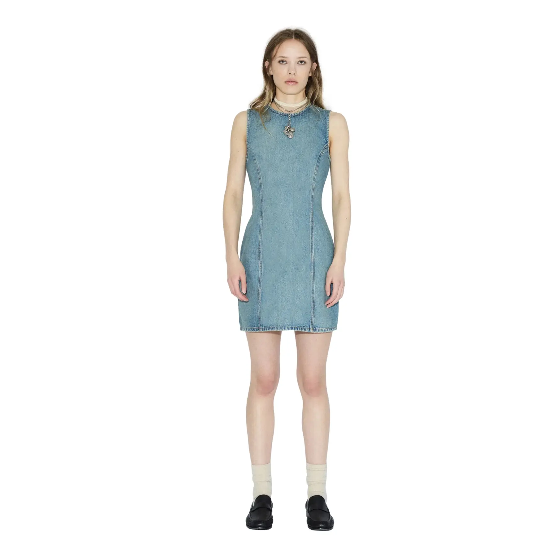 Korte jeans jurk voor dames Dr. Denim Calista