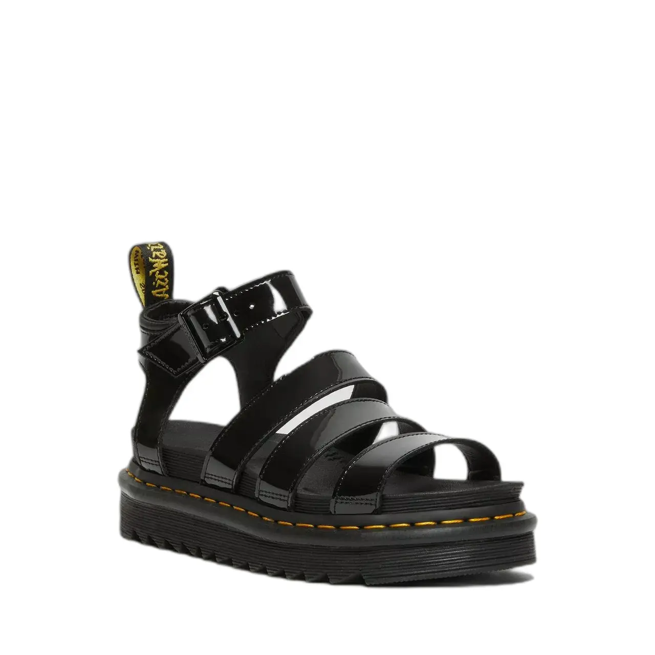 0190665149876 - Damen Keilabsatzsandalen aus Lackleder Blaire