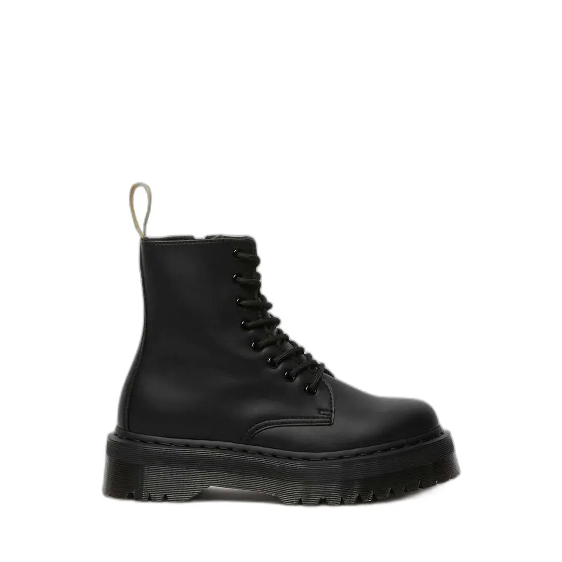 0190665273052 - Dr Martens Plateau-Stiefelette V Jadon Ii Mono Felix Rub Off Vegan in schwarz Boots für Damen