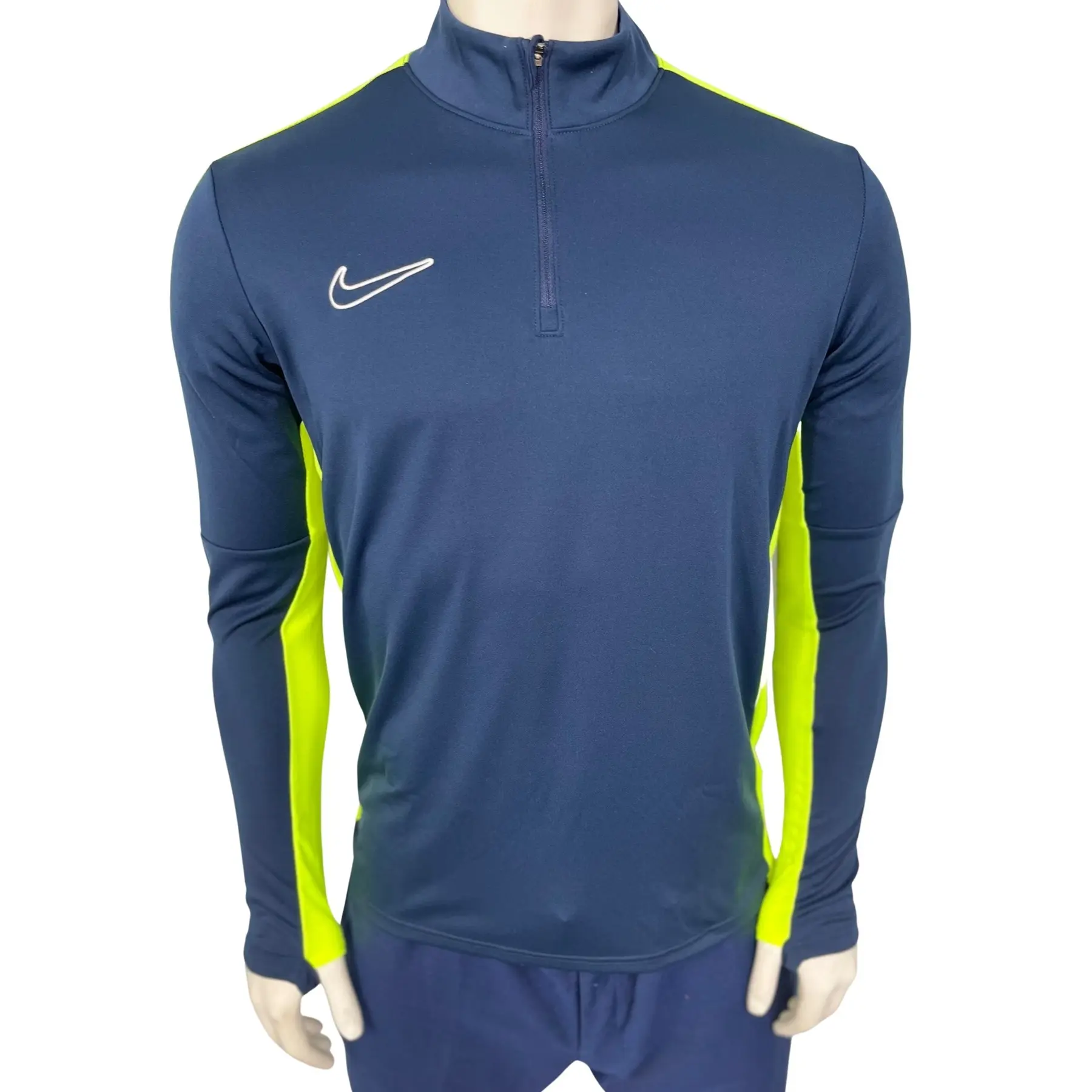 Langarmshirt Dri-FIT Academy - Bleu - male - Size: M