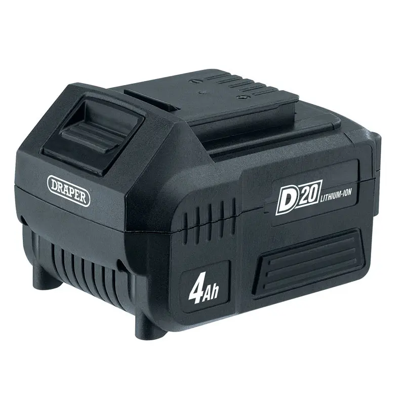 Motorfiets accu Draper D20 20V 4.0Ah Lithium-Ion