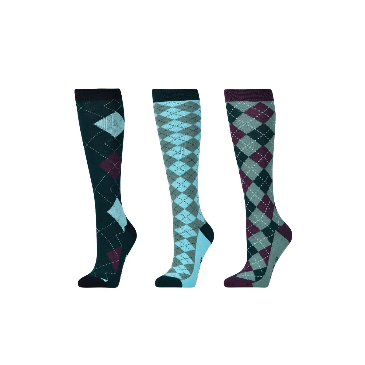 Dublin Vert Riding Socks (X3)