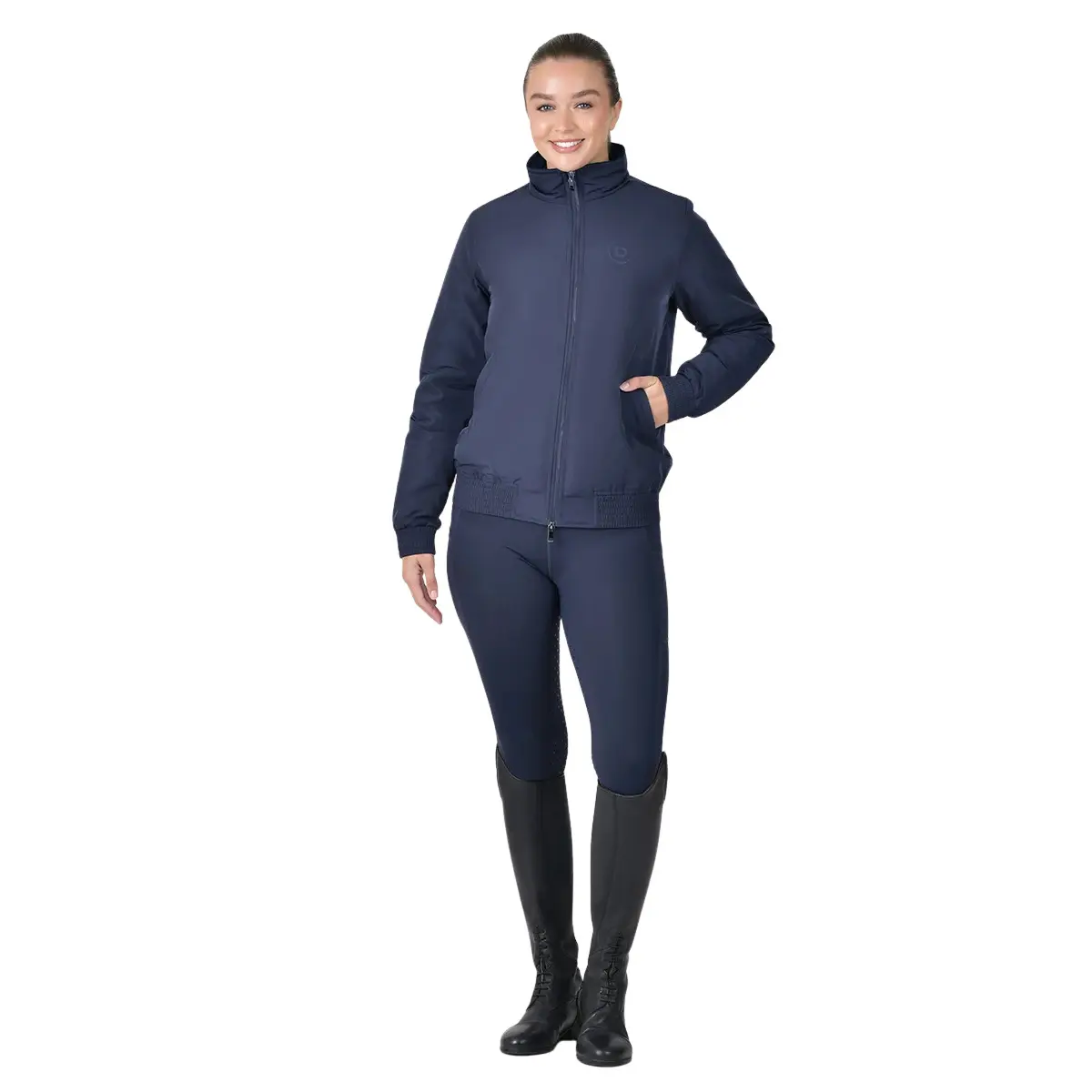 Veste équitation full zip femme Dublin