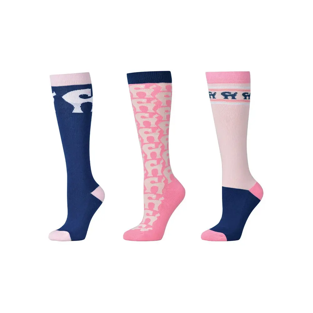 Dublin Bleu Riding Socks (X3)