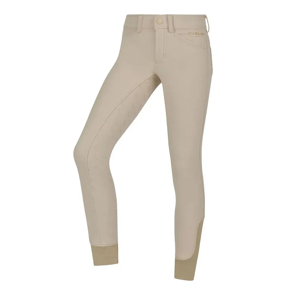 Comparer les prix de Pantalon équitation full grip enfant Dublin Cammy Comfort Twill