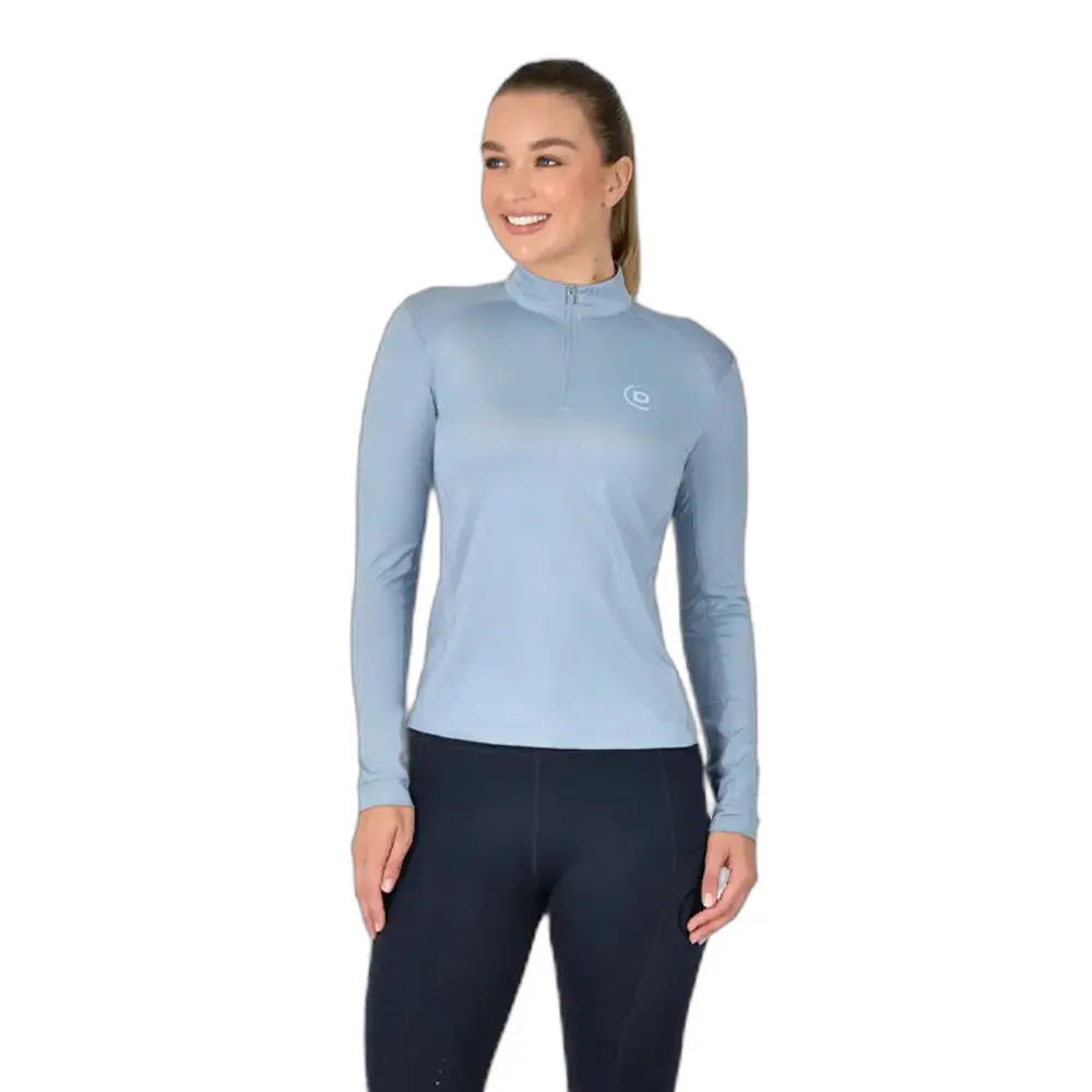 Dublin Bleu Long Sleeve Riding Jersey