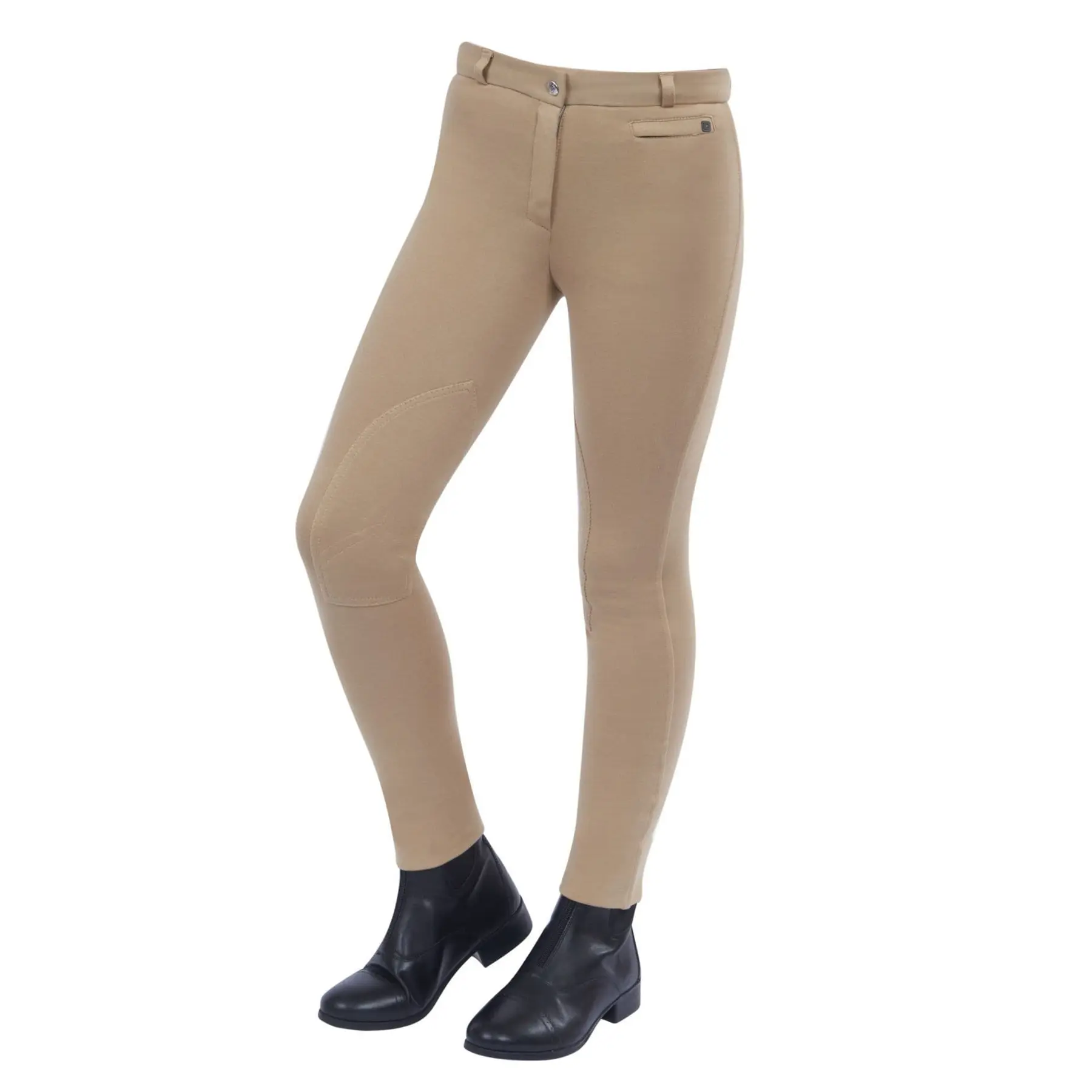 Meilleurs prix pour Pantalon équitation zip genou femme Dublin Supa-fit