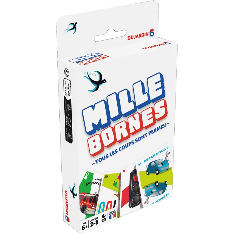 3262190003026 - Mille Bornes Pocket Kartenspiel Dujardin