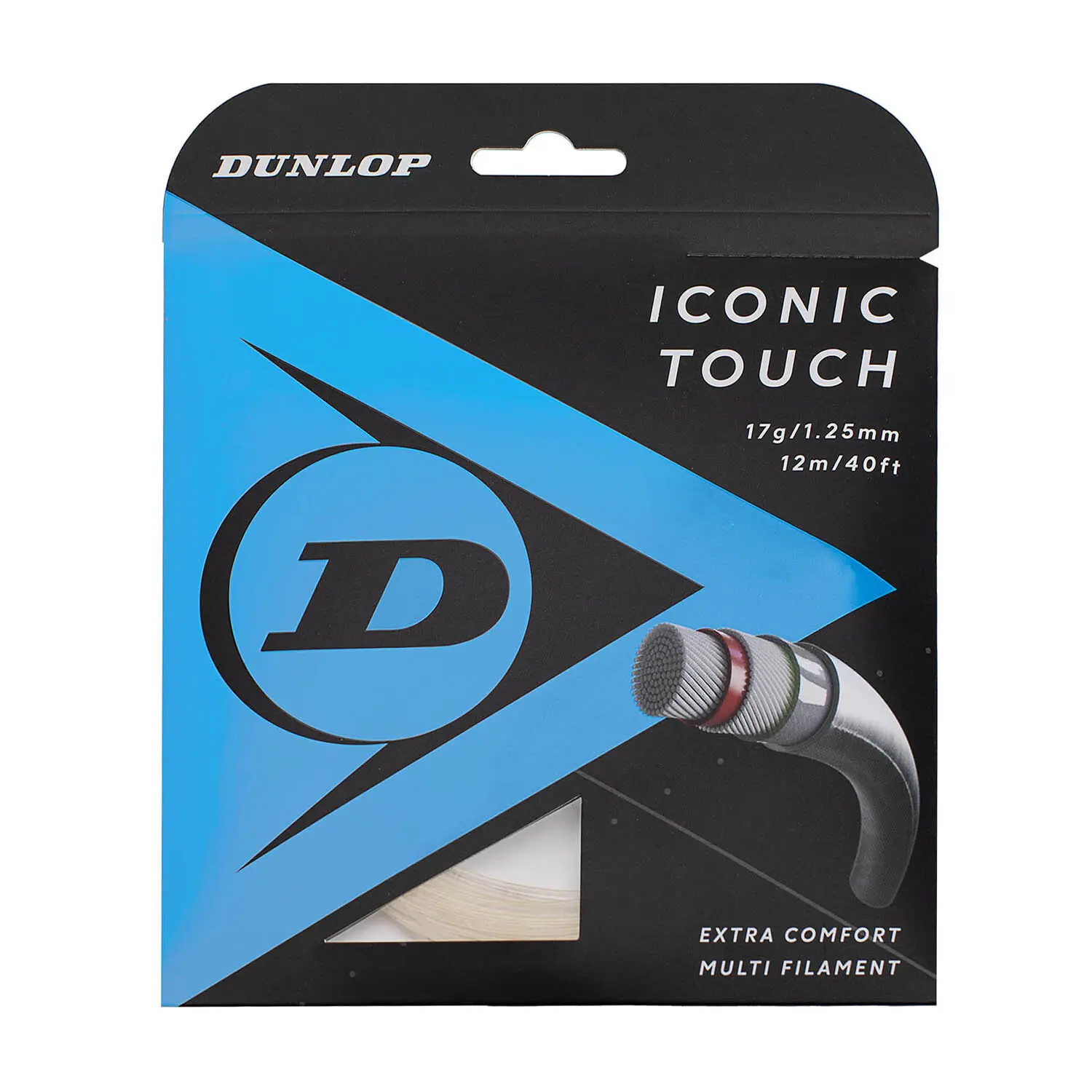 Tennissaiten Dunlop Iconic Touch 17G Na 12 m