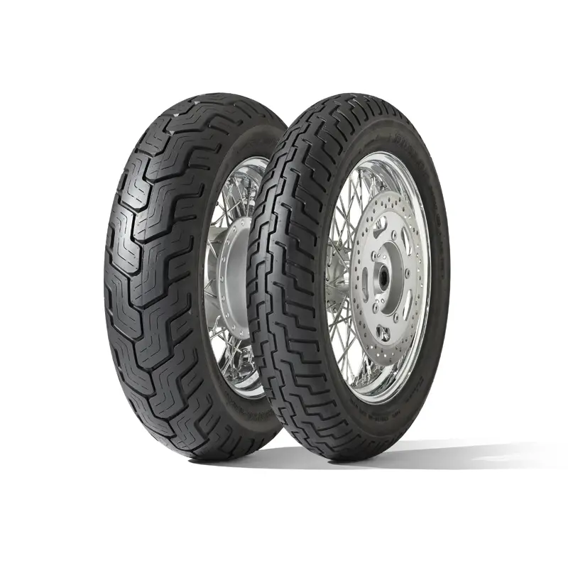 Motorrad-Vorderreifen Dunlop D404 M/C 67S TT (x2)