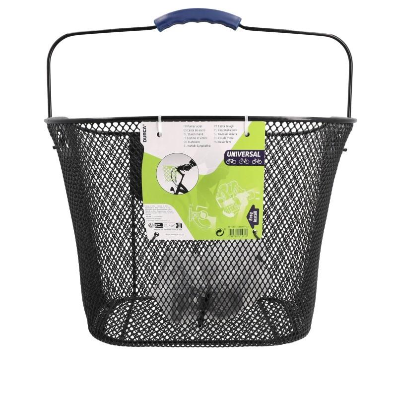 Velo Store - UK Metal front basket Durca | Extra 10% off with Subscription, Postage £16.79 to UK Fedex.