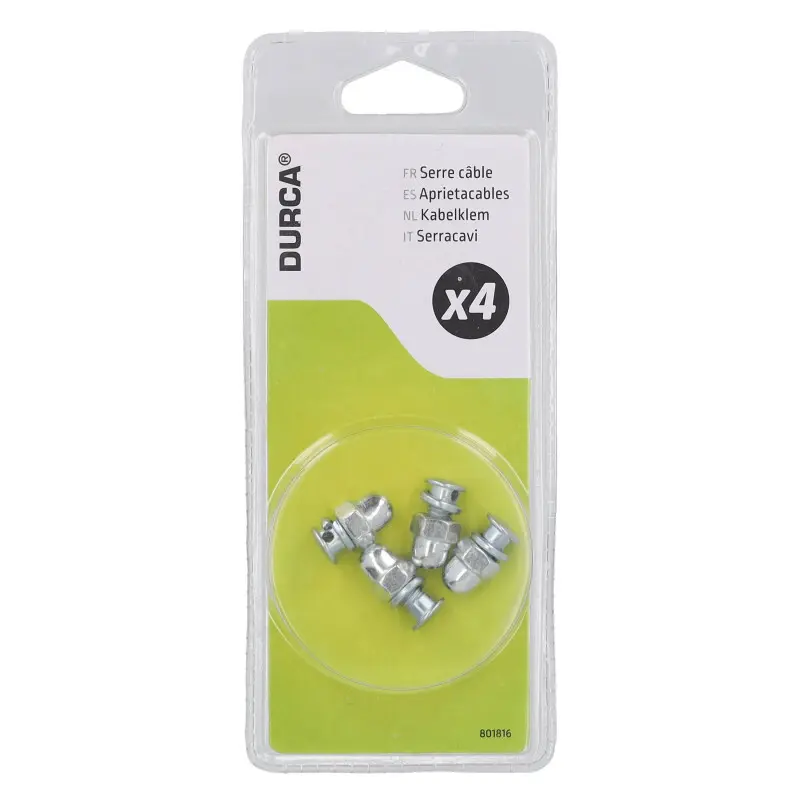 Velo Store - UK Cable clamp Durca (x4) | Extra 10% off with Subscription, Postage £16.79 to UK Fedex.