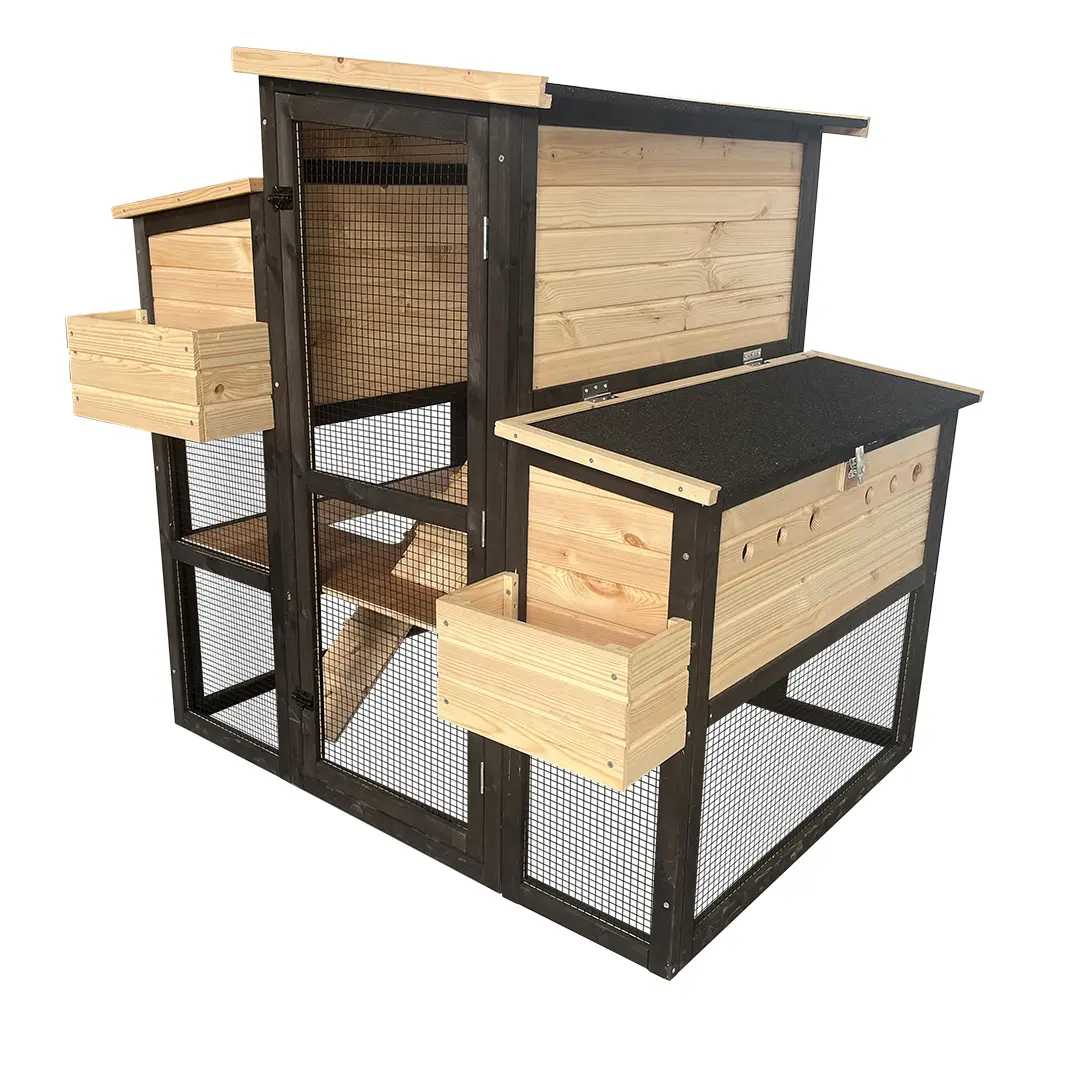 Comparer les prix de Poulailler Duvoplus Woodland Design Cackleberry C.