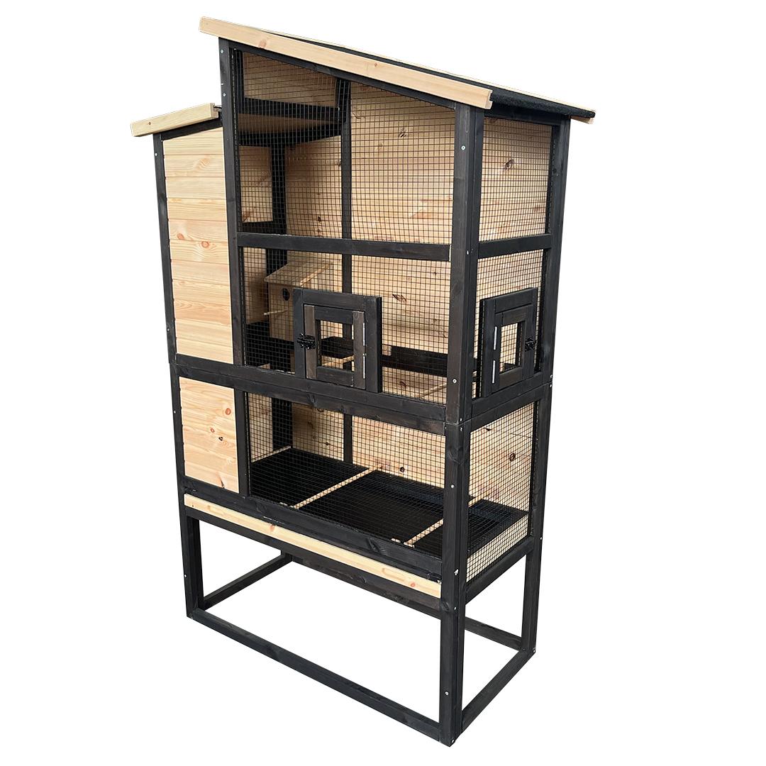 Meilleurs prix pour Volière Duvoplus Woodland Design Chirpy Court