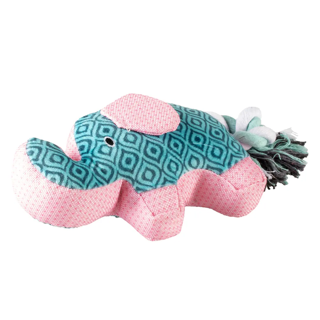 Duvoplus Bleu Plush Toy For Dog Elephant