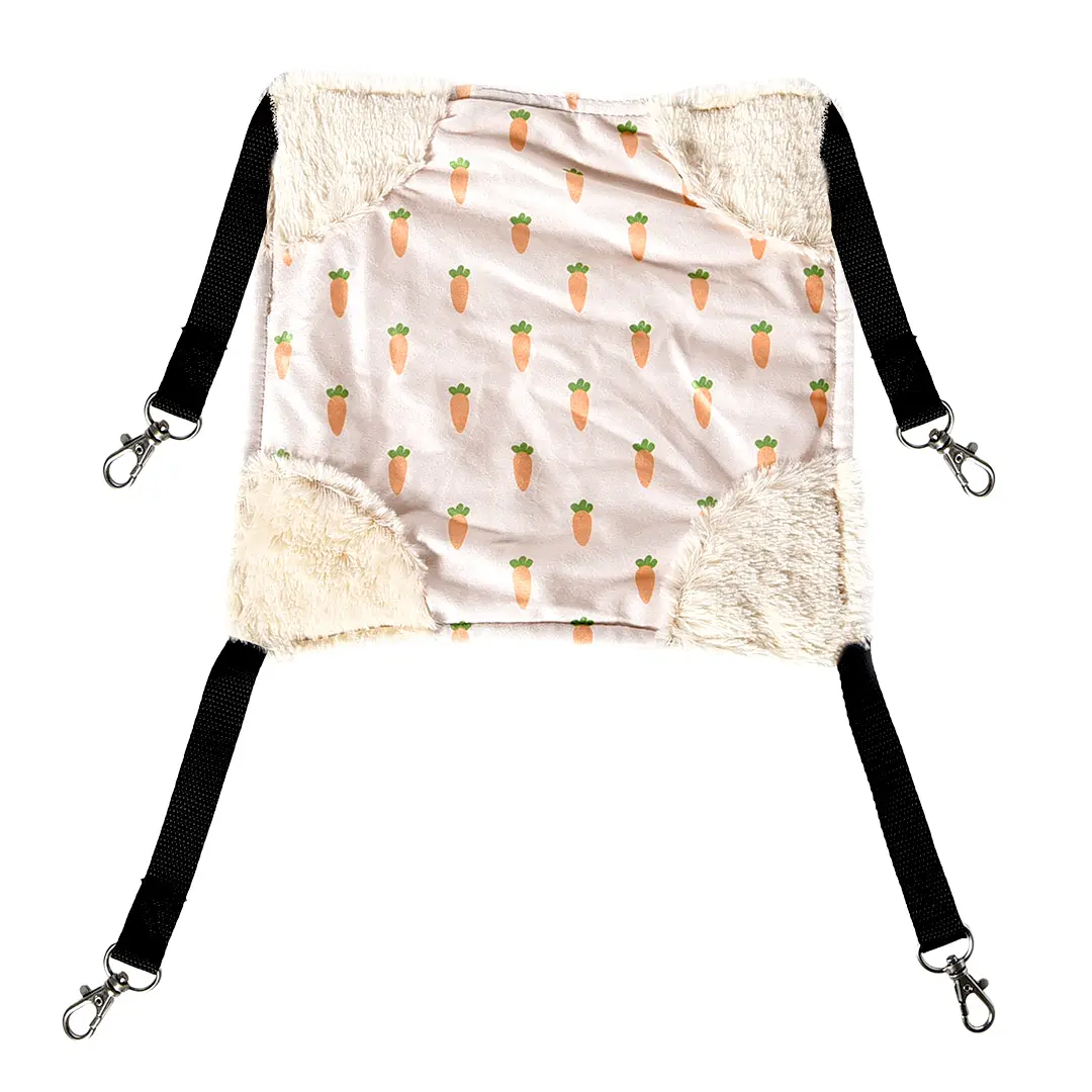 Comparer les prix de Hamac peluche pour rongeurs Duvoplus Carrot