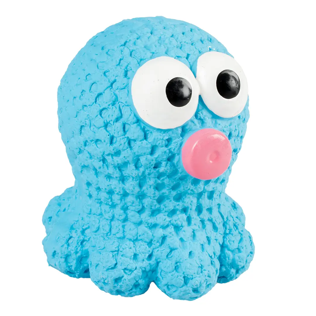 Duvoplus Bleu Latex Squid Dog Toy