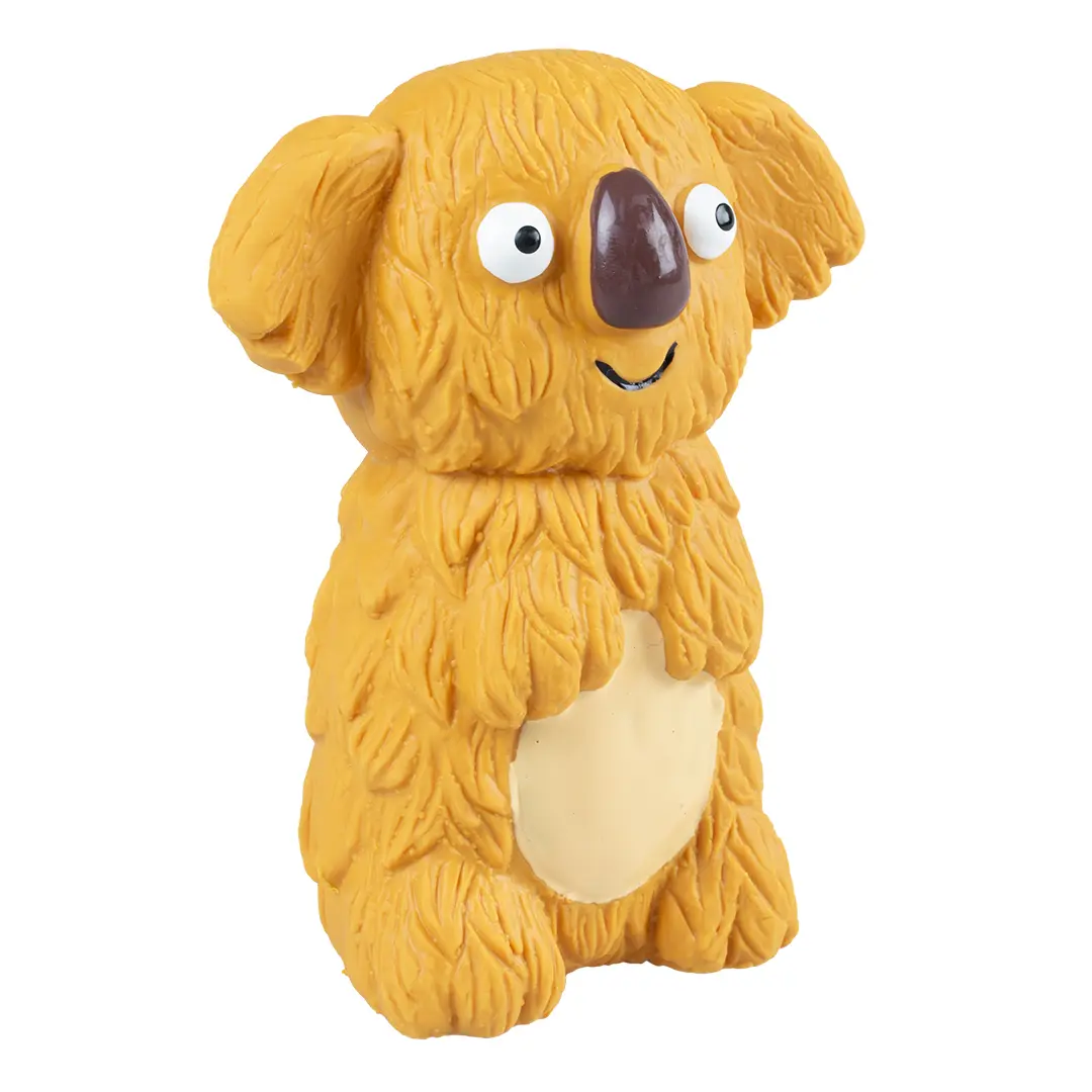 Duvoplus Orange Koala Dog Toy
