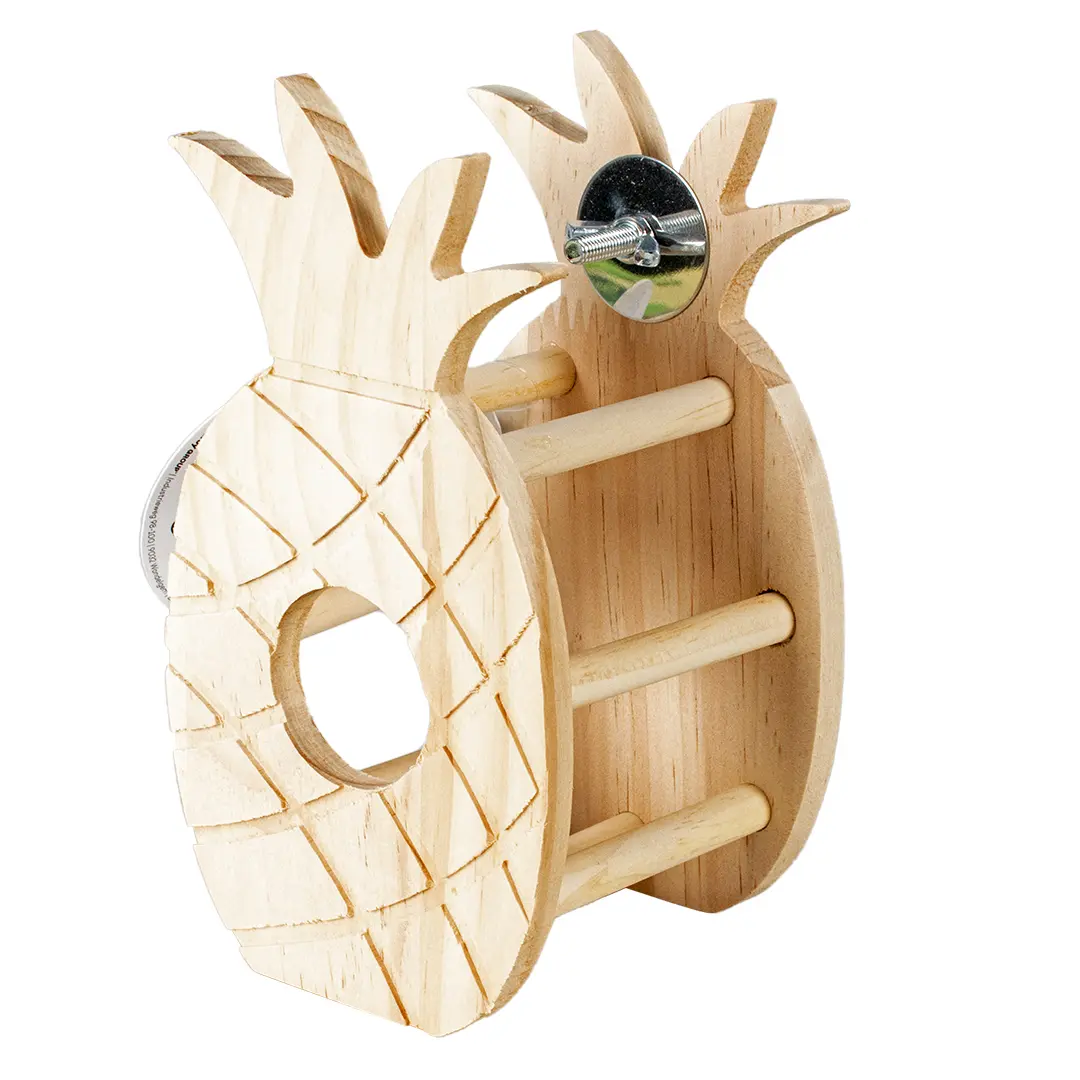 Meilleurs prix pour Râtelier pour rongeurs ananas en bois Duvoplus