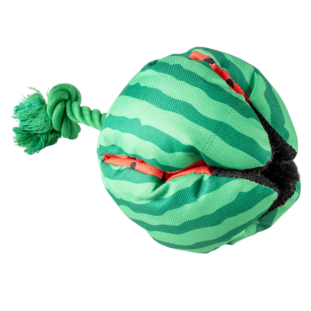 Comparer les prix de Jouet peluche pour chien pastèque Duvoplus