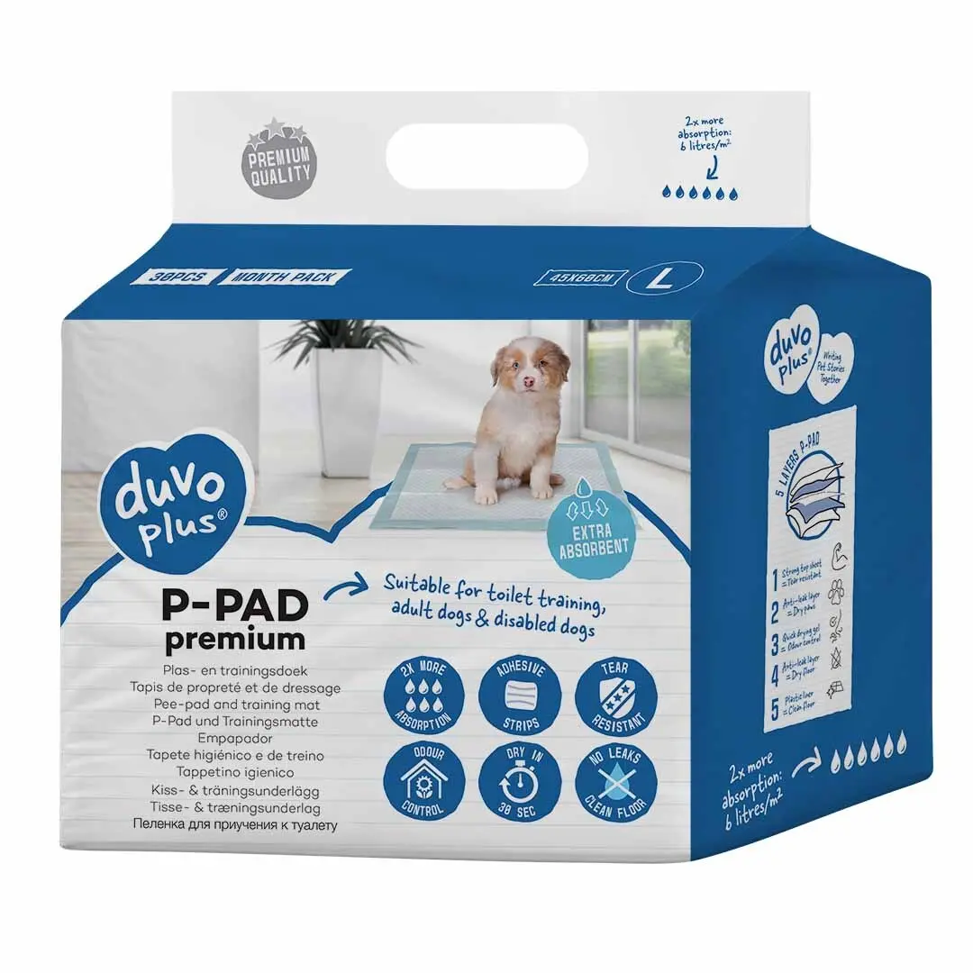 Comparer les prix de Tapis pour chien Duvoplus P-Pad premium L 30st