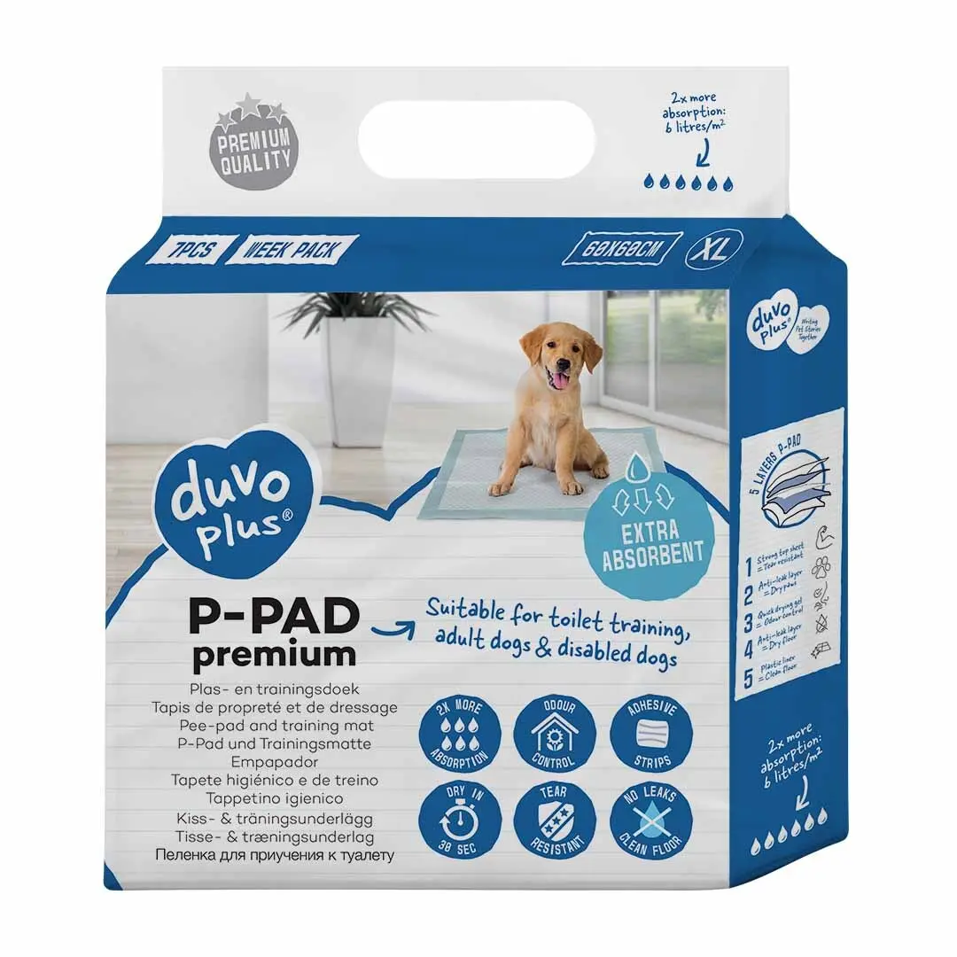 Comparer les prix de Tapis pour chien Duvoplus P-Pad premium XL 7st