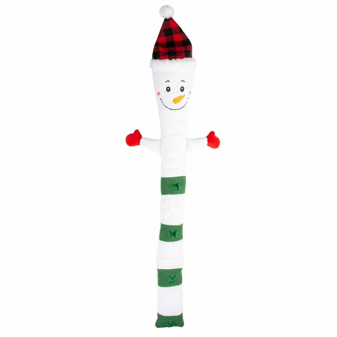 Meilleurs prix pour Jouet peluche pour chien bonhomme de neige long Duvoplus X-Mas