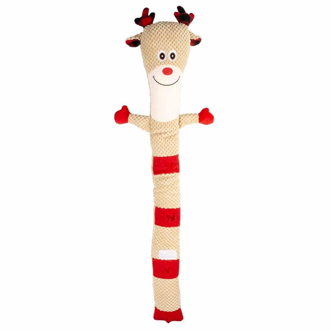 Comparer les prix de Jouet peluche pour chien renne long Duvoplus X-Mas